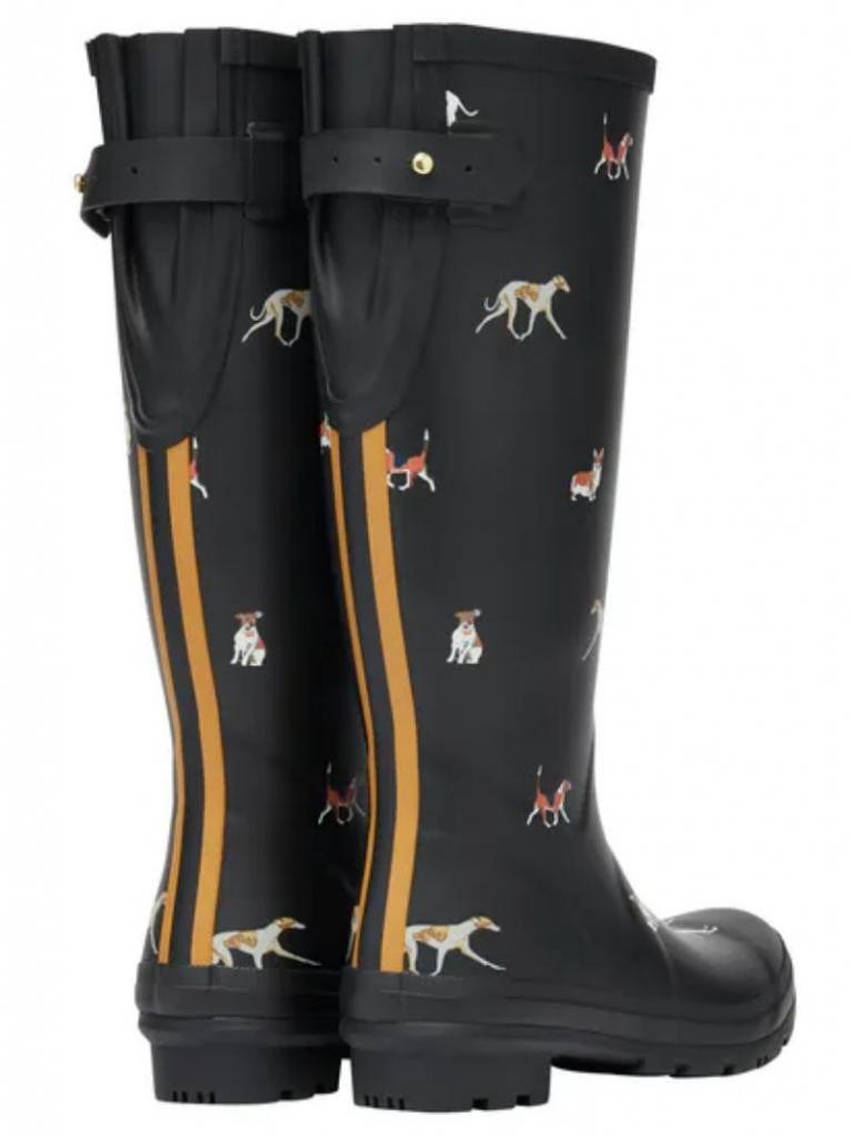 WELLY PRINT BLKDOG 214784