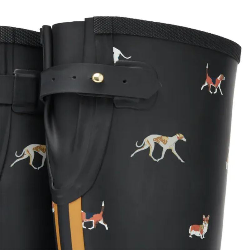 WELLY PRINT BLKDOG 214784